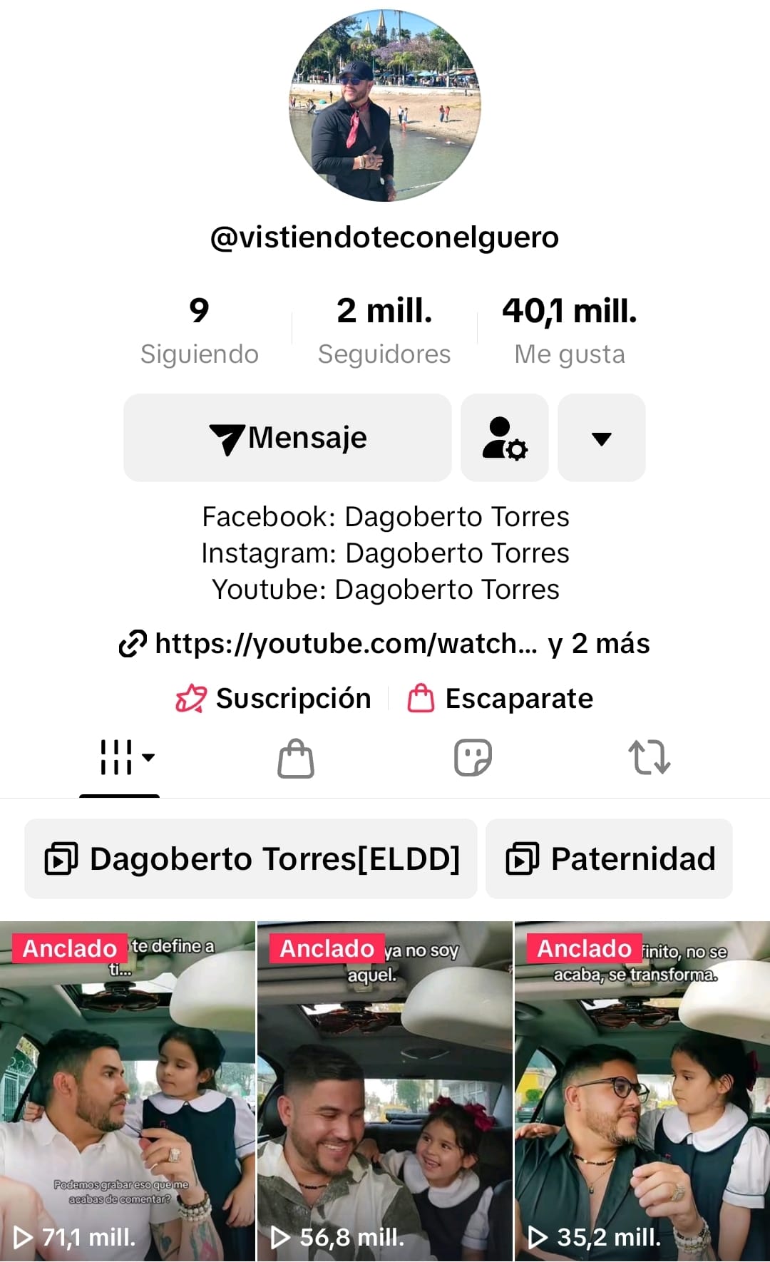 Influencer colaborador